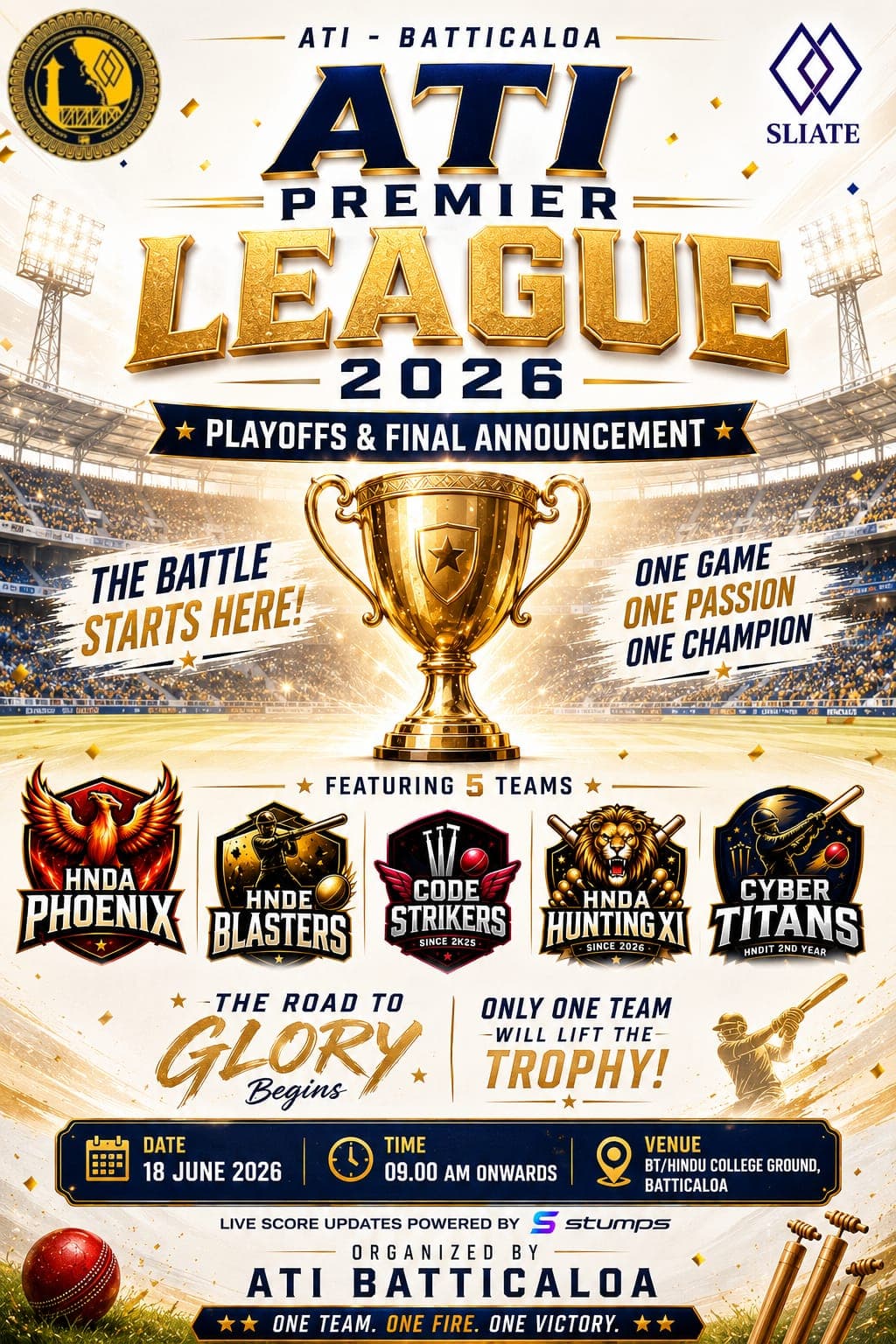 ATI Premier League 2026 – Battle Begins!